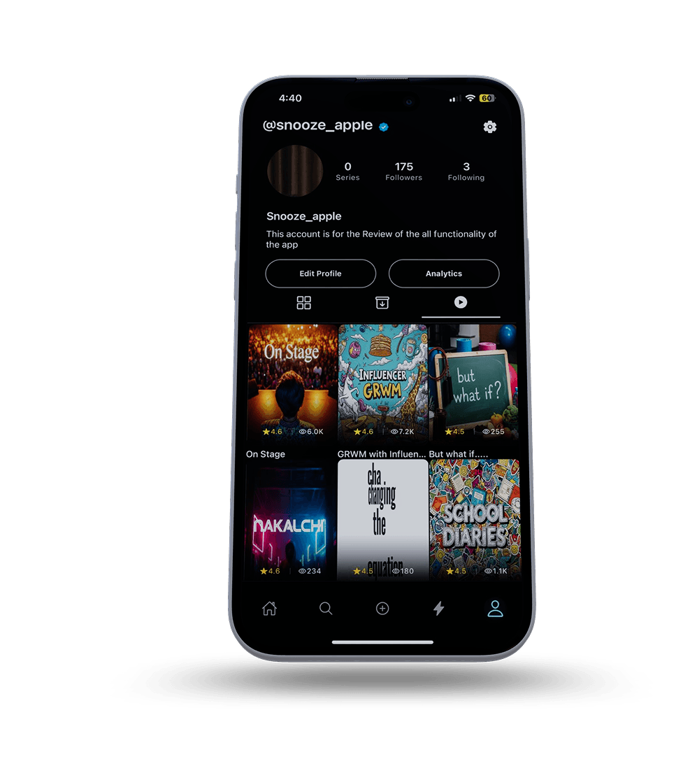 Snooze App Phone Mockup